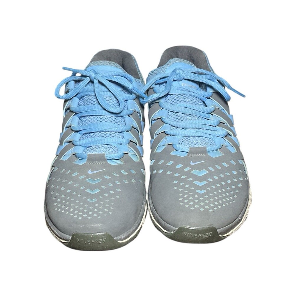 Nike Free Trainer 5.0 Blue/Gray Running Sneakers Men’s Shoe Size 10, 579809-400